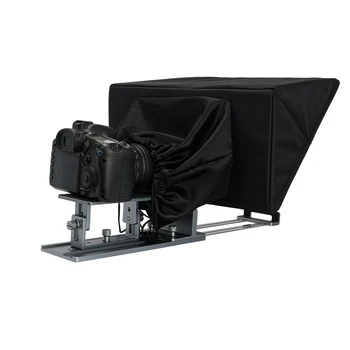 FEELWORLD TP16 16-inch Folding Teleprompter Supports up to 16"  Horizontal Vertical Tablet  Broadcast 16 Inch Teleprompter detail image