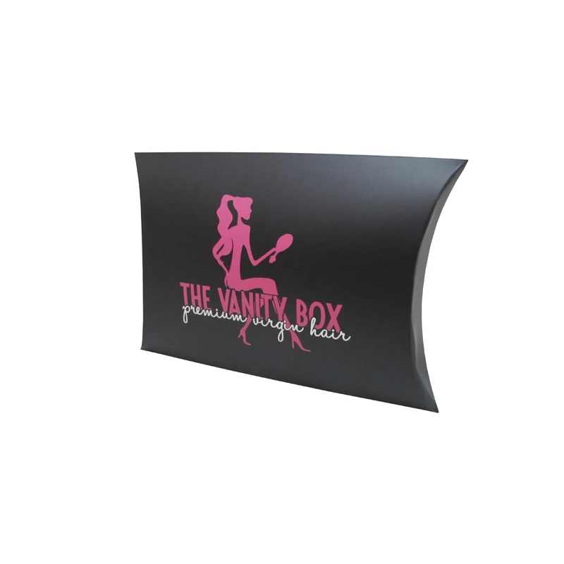Плетеная упаковочная подушка для париков Индивидуальная коробка наращивания