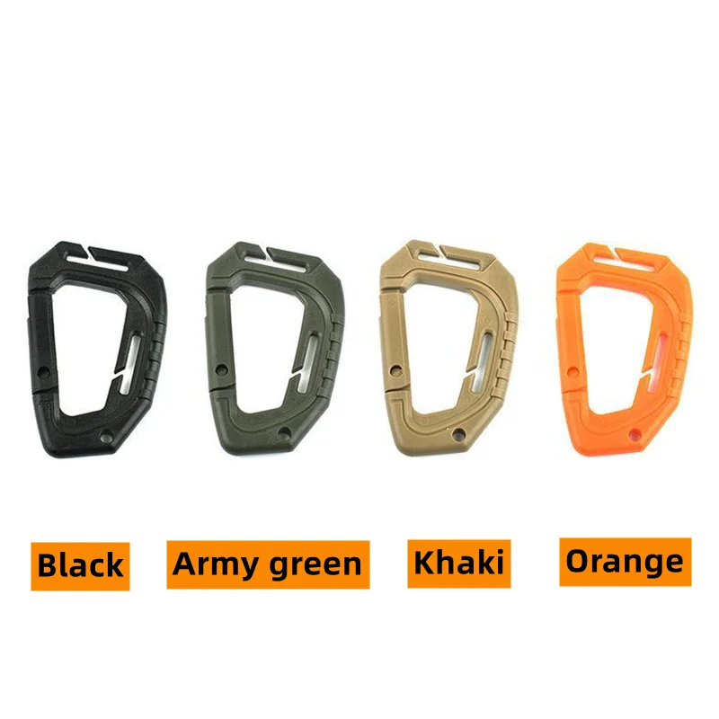 9cm Edc Outdoor Sports Hiking Camping Plastic Climbing Carabiner Hook ...