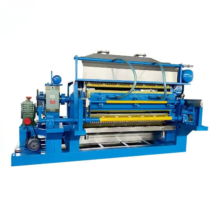 Egg Tray Forming Machinery Egg Carton Box Making Machine Using Waste Paper Agricultural Waste Rice Straw Material