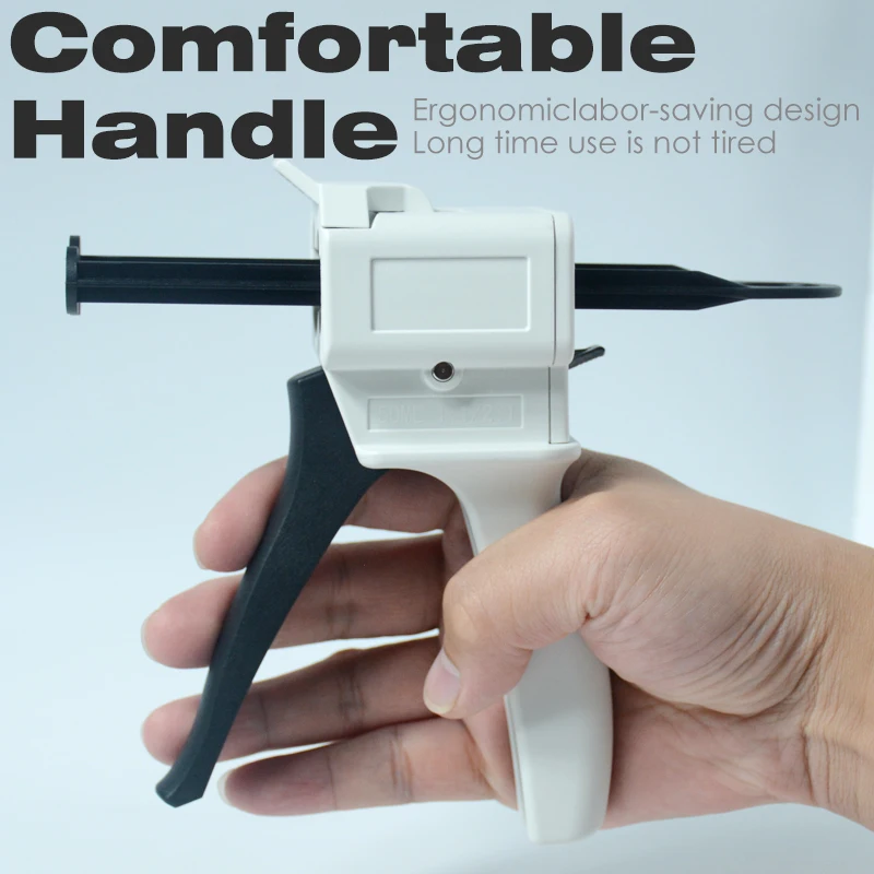 Dual Component Cartridge Machine Epoxy Syringes Cartridge Stainless