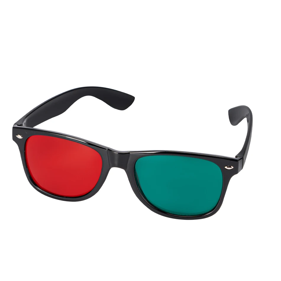 Red Green Glasses Amblyopia Training Visual Function Examination Plastic Material Class I Vision Care Equipment