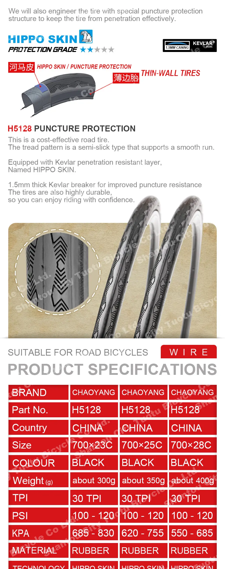 puncture resistant bike tyres 700c