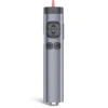 Silver grey with Red laser