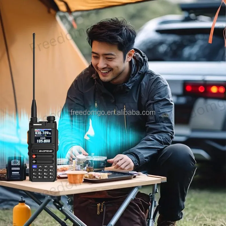 Baofeng Uv26 Two Way Radio 10W Wireless Walkie-talkie GPS BF-UV26 Radio Long Range Walkie Talkie Portable Satellite Phone