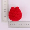 หัวดอกทิวลิปสีแดงขนาดใหญ่