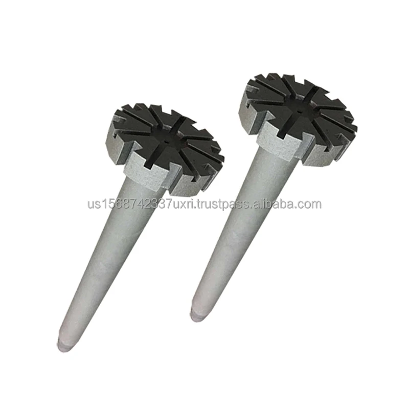 High Quality High Temperature Resistance Graphite Rotor and Shaft Degasser