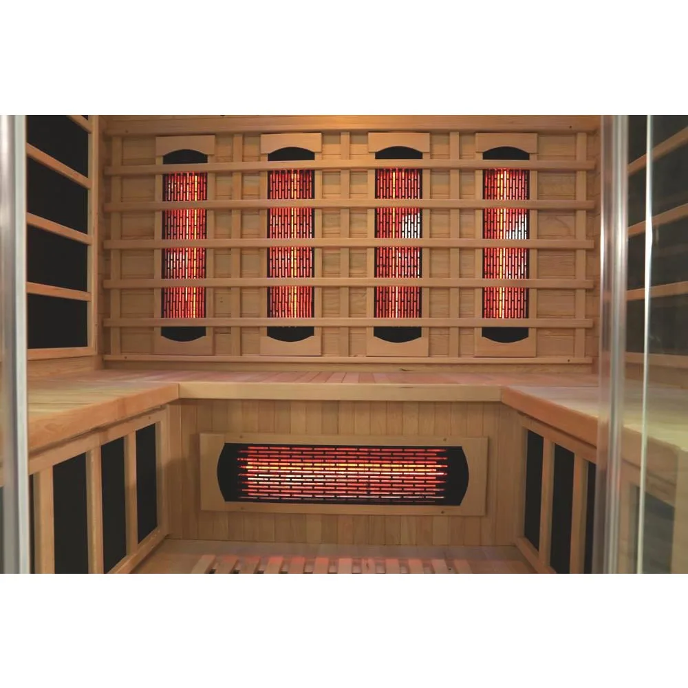 Hot Sale 4 Person Far Infrared Sauna Room - Soft Full Spectrum Heat