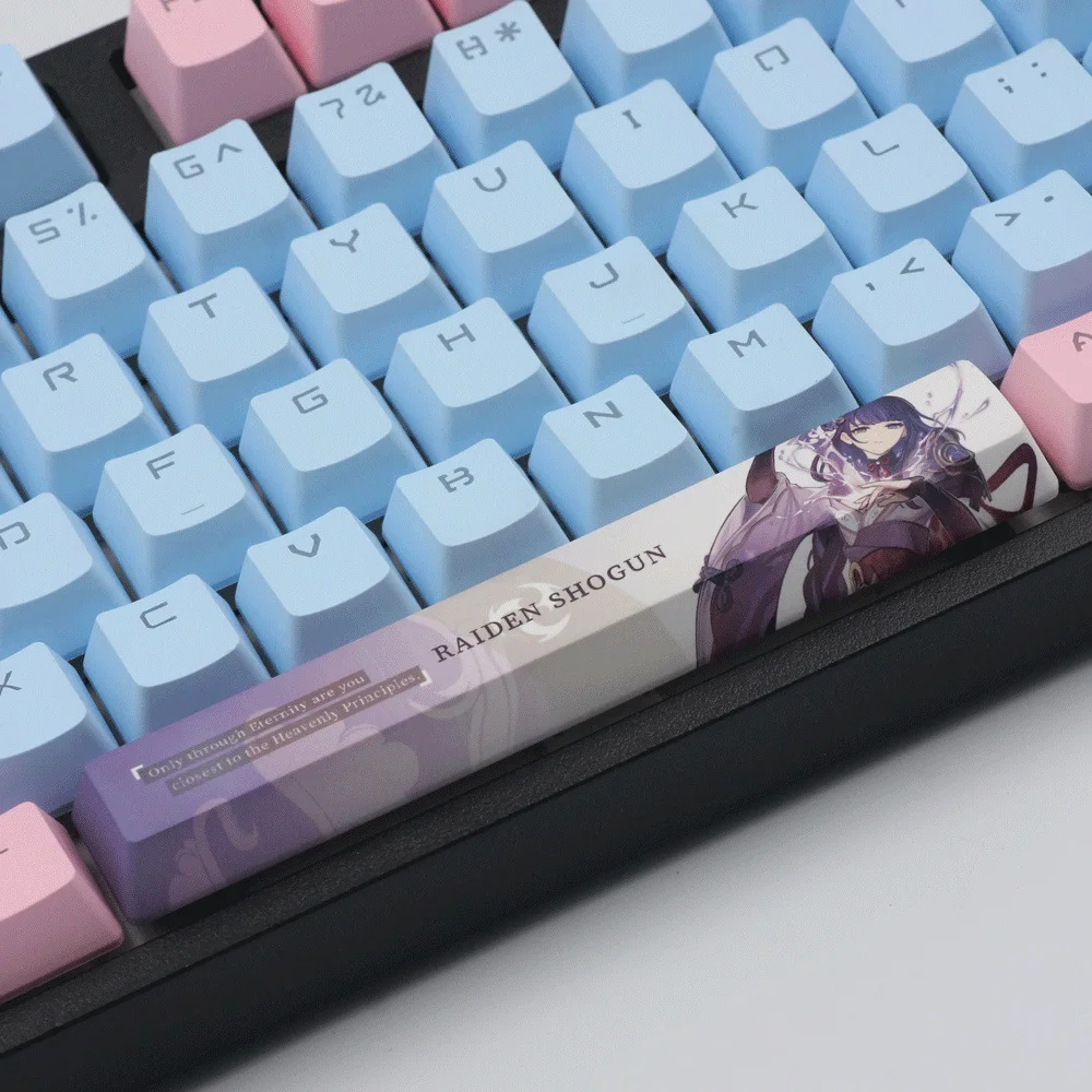 Personalized Mechanical Keyboard PBT Keycap Spacebar Genshin Impact