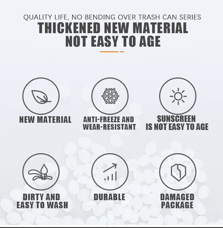 Modern Round Garbage Can with Integrated Tissue Holder Accept Custom Made Trash Bin With Tissue Storage