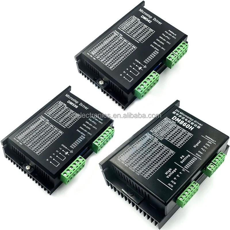 Stepper Motor Driver DM556 Digital Stepper Motor Driver 20-50VAC 1.0-5 ...