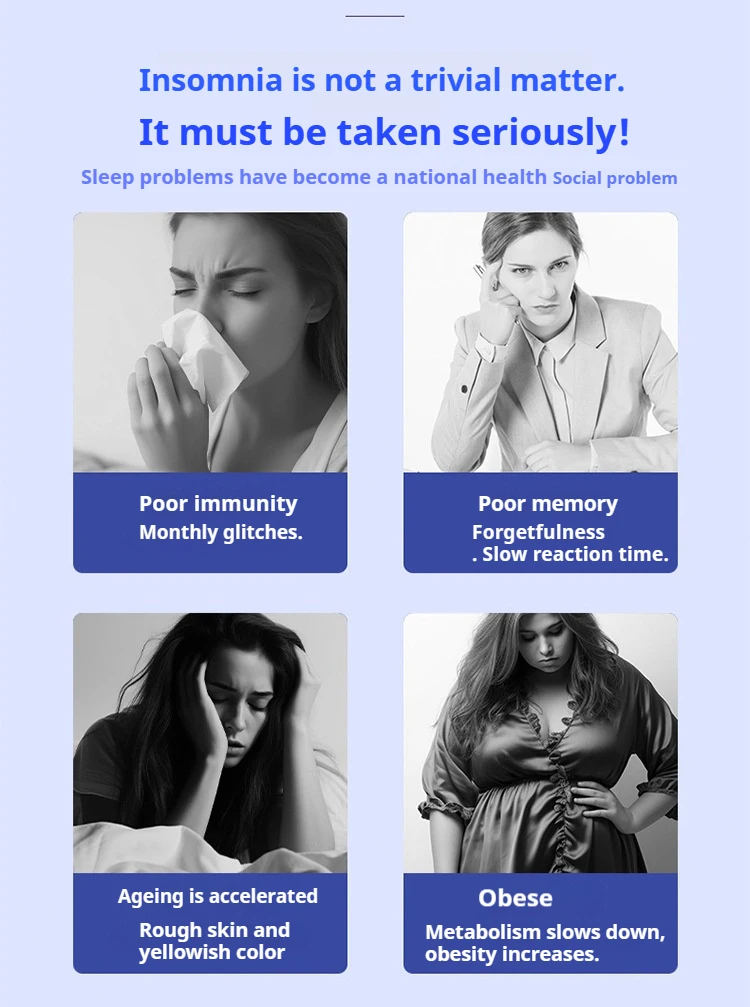 Micro-current Pulse Massage Hypnosis AIDS Sleep Insomnia Device to Relax the Spirit to Eliminate Anxiety and Fatigue