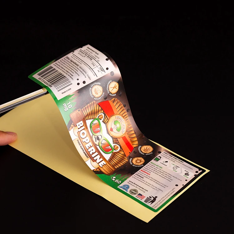 product custom uv printing waterproof  vinyl product packaging stickers sheet maker design color logo bottle packaging label stickers-1