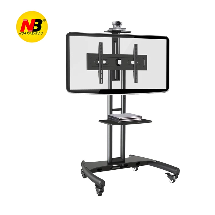 Nb North Bayou Ava1500-60-1P 360 Swivel Floor Stand TV Cart for 32