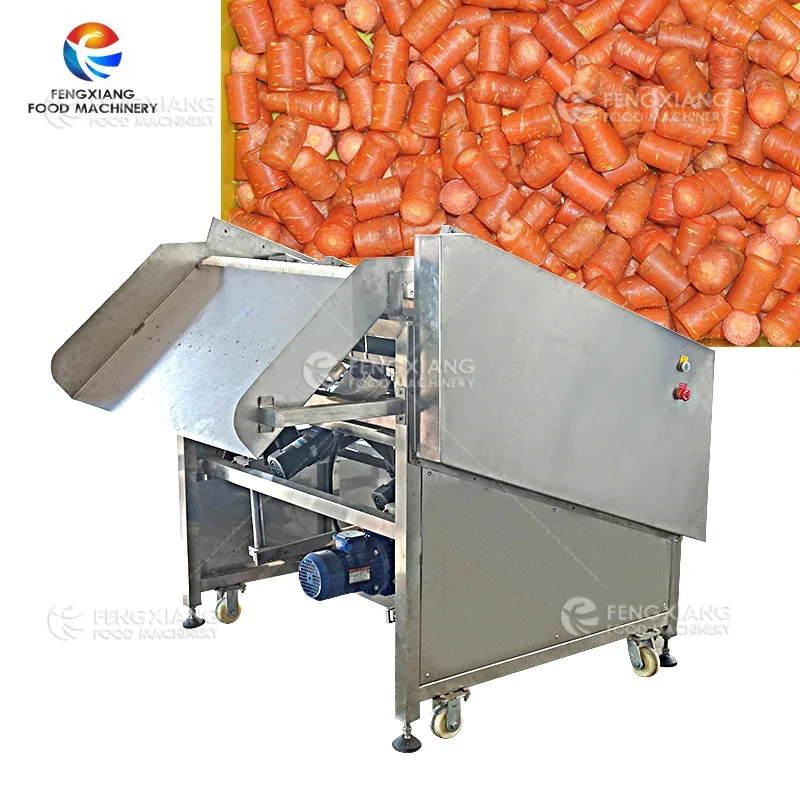 Commercial Automatic Baby Carrot Slicing and Polishing Machine with Customized Size