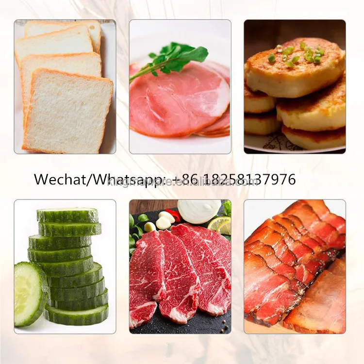 Automatic Commercial Toast  Bread Slicer Machine Hamburger Bread Slicer Cutting Machine Toast Slice Machine