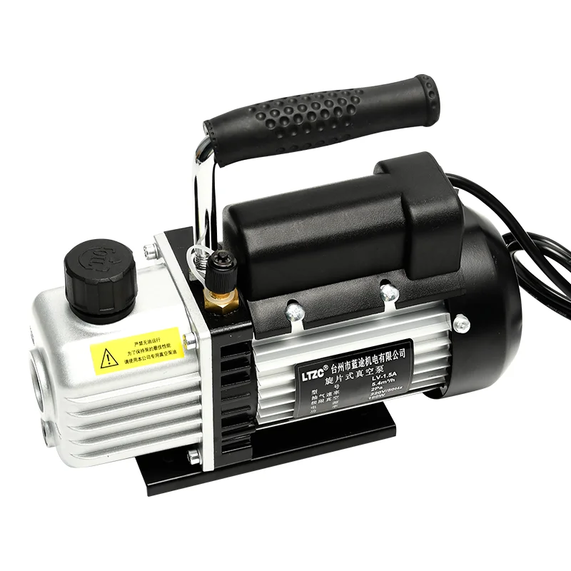 LV-1.5A Jednostupňová mini rotačná lopatková vákuová pumpa