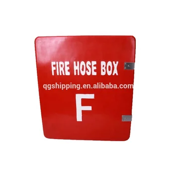 Fire Hose Box Fire Fighting Solution For Industrial Use Metal Carbon ...