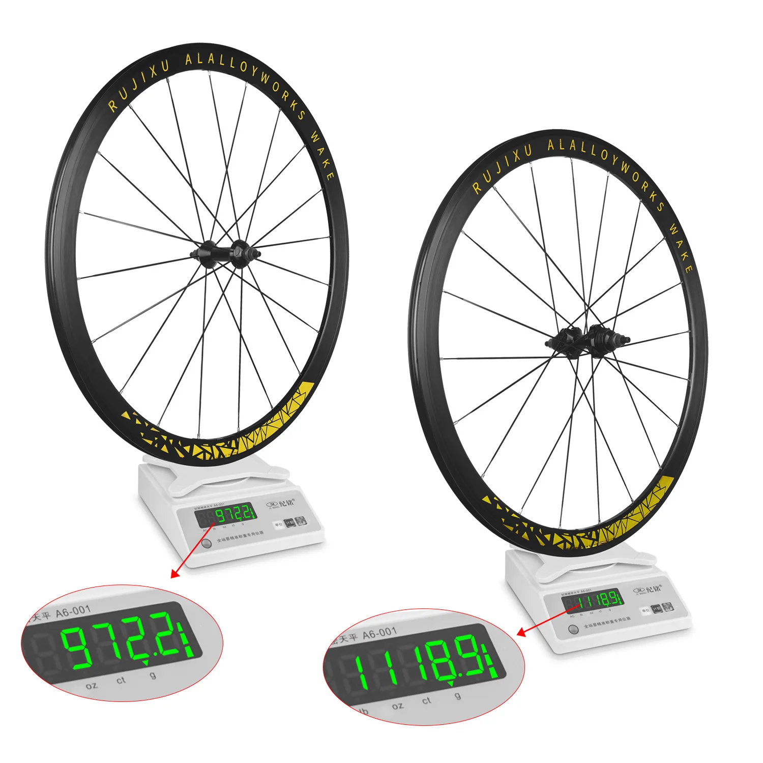 RUJIXU 700C Fixed Gear Bicycle Wheel Set - Lightweight & Durable