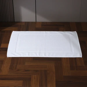 Bulk Order Jacquard Woven Bath Mat with Customized Size and Logo Available
