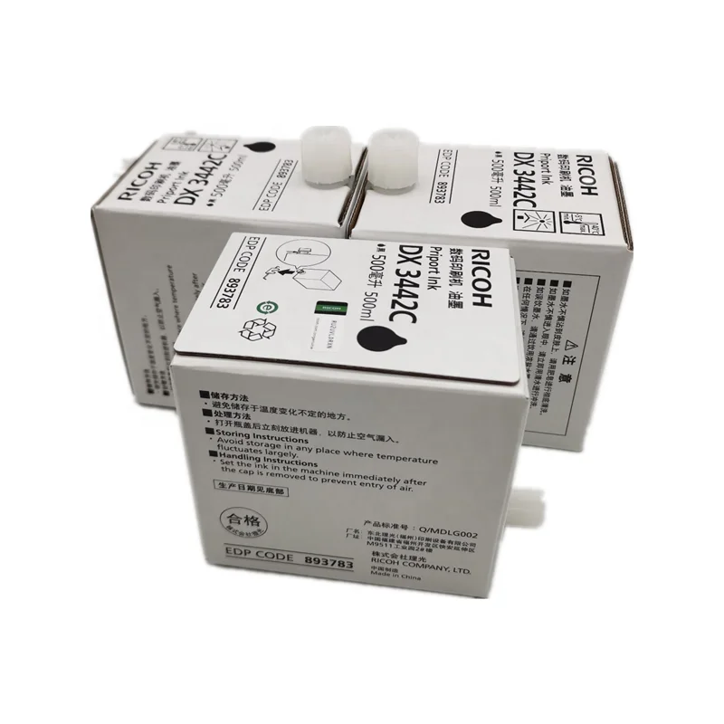 Ricoh DX2432C & DX3442C Duplicator Speed Printer Ink - Original