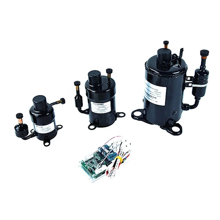 24V DCポータブル冷凍庫用ミニ冷蔵庫コンプレッサー R134a