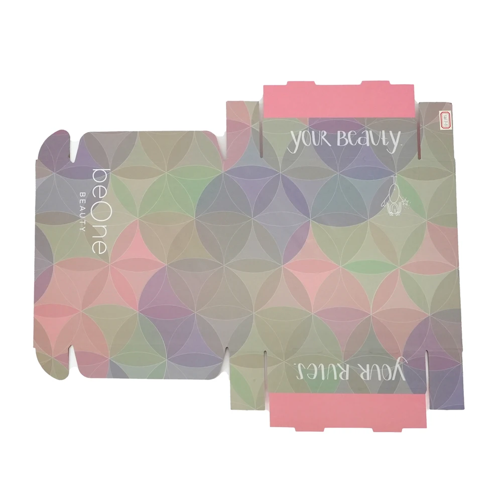 High Quality Customized Printing Purple Color Gift Jewelry Packaging Box for Boutique Jewelry