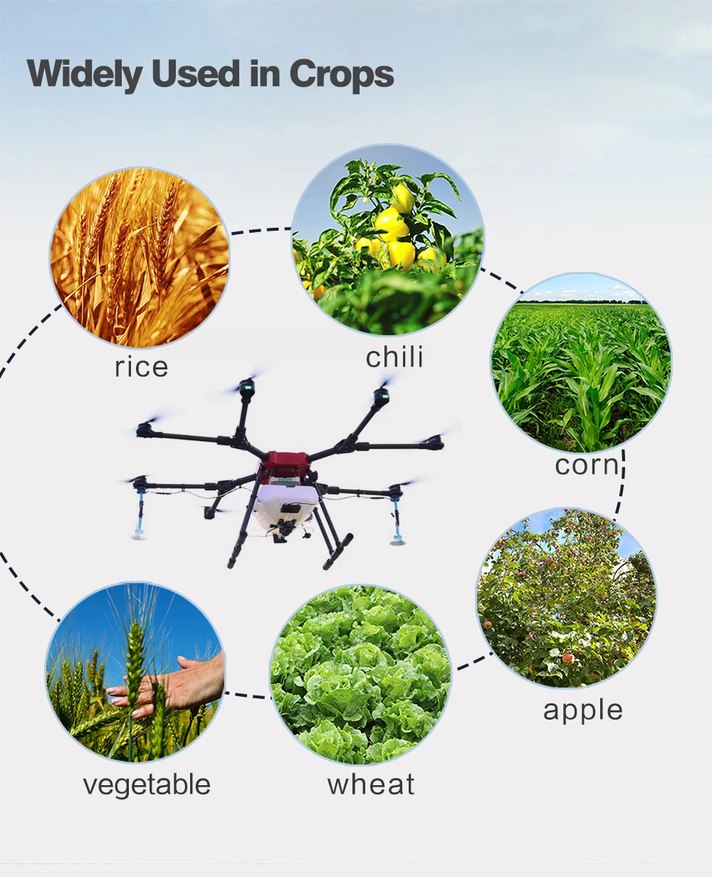 Factory sale 8-axis 10L agricultural sprayers drone retail agriculture drone sprayer supplier