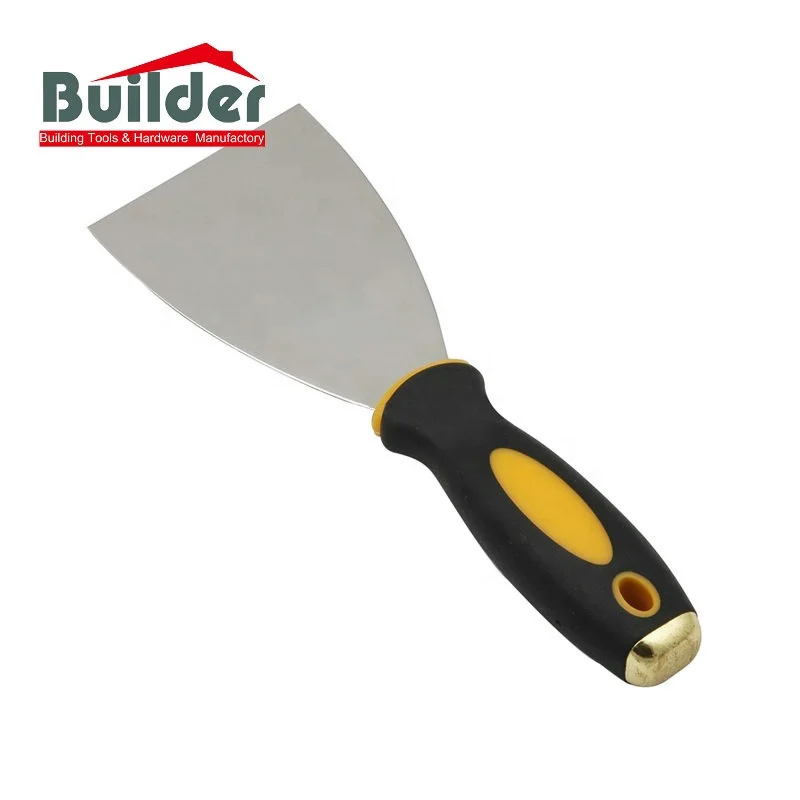 Stainless Steel Drywall Tool Mirror Polished Paint Scraper Putty Knife