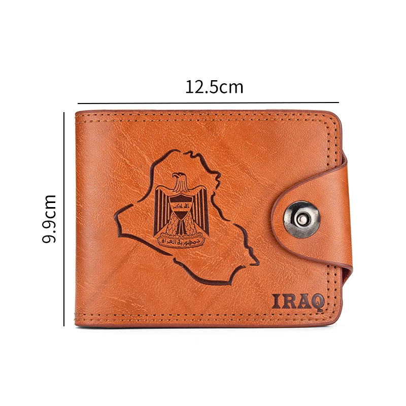 Мужской бумажник из искусственной кожи на заказ, кошелек с тремя папками, кошелек для монет, кошелек с зажимом для денег в джинсовом стиле