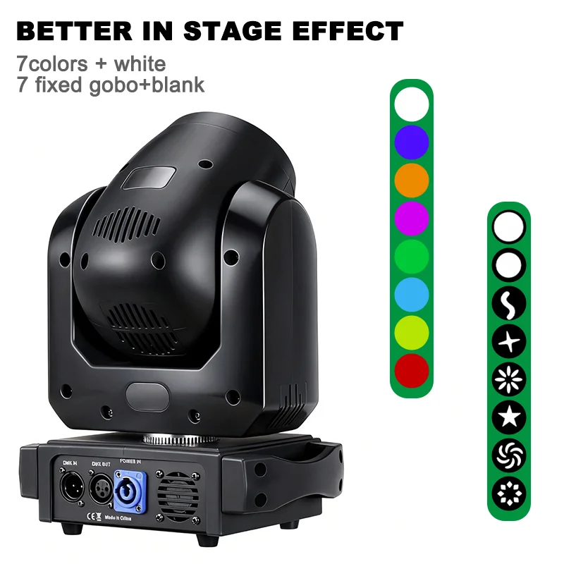 Igracelite Mini 100W Beam Spot LED Rotating Ktv Nightclub Led Moving Head Beam