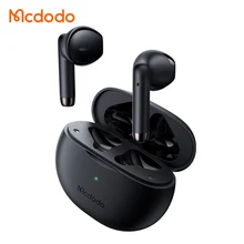 Hot Sale Mini Cute Earbuds Round Wireless Type-C Charging Case With LED BT5.0 IPX4 Sport Waterproof TWS Earphone for Ip Android