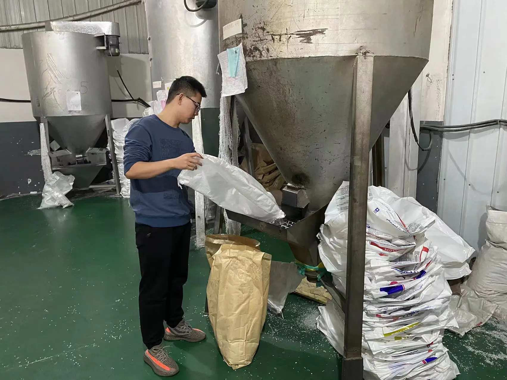 Grs Recycling Household Tall Kitchen Trash Bags 13 Gallon Drawstring