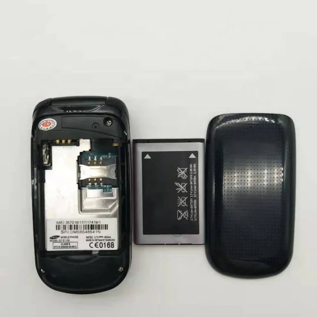Free Shipping for Sam E1150 Factory Unlocked Original Simple Super Cheap Classic Flip Mobile Cell Phone by Post