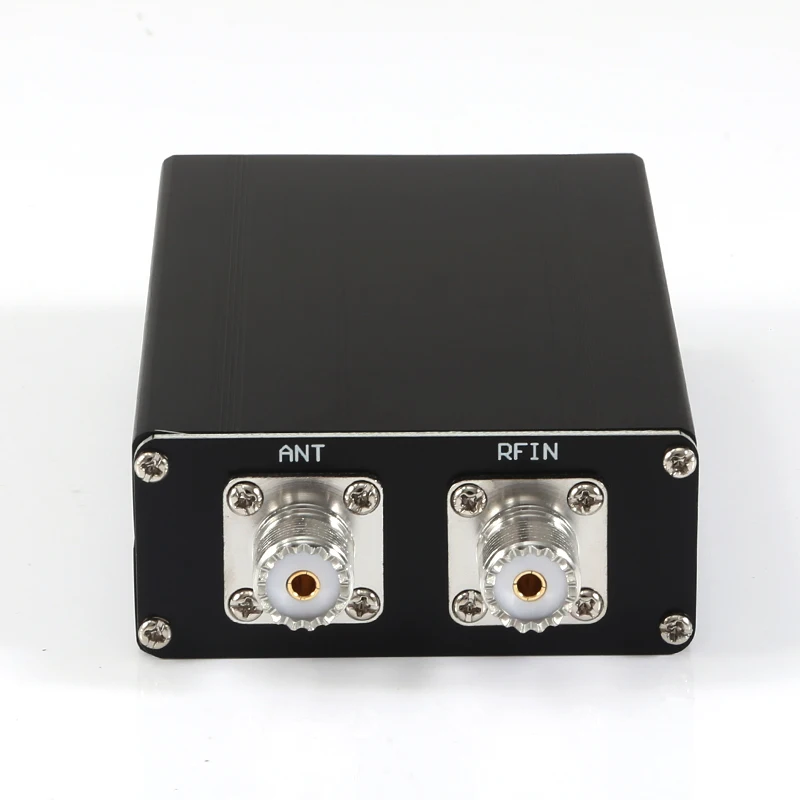SPORTARC Tuner d'antenne ATU-100 EXT 1,8-50 MHz atu100 par N7DDC 7 x 7 0,96 pouces OLED 3.2 Firmware programmé avec boîtier assemblé