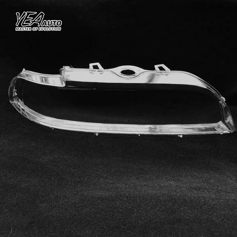 product yea auto car headlight glass pc lampshade cover lens lamp for bmw 5 series 520 525 528 530 e39 headlamp glass shade lens cover-33