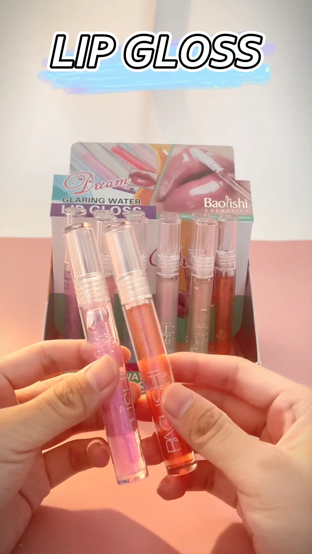 Hot Sell Lipgloss Diy Make Your Own Private Label Bulk Versagel Lip Gloss Base Odmoem Makeup 