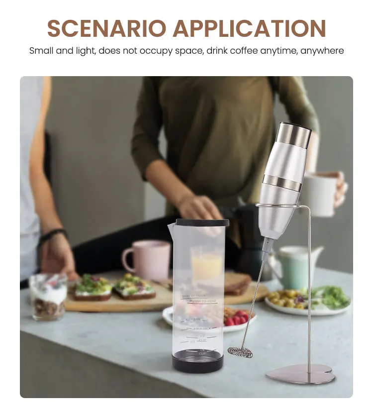 Oem Odm Profession Custom Battery Operated Plastic Electric Milk