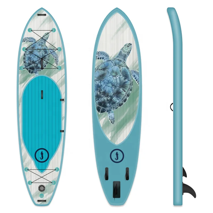 New Design Customized Blow Up Paddle Board Turtle Foldable Carbon Fiber