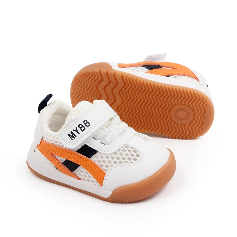 Hot Selling Summer Baby Toddler Prewalker Unisex Shoes Single Layer Mesh Design factory