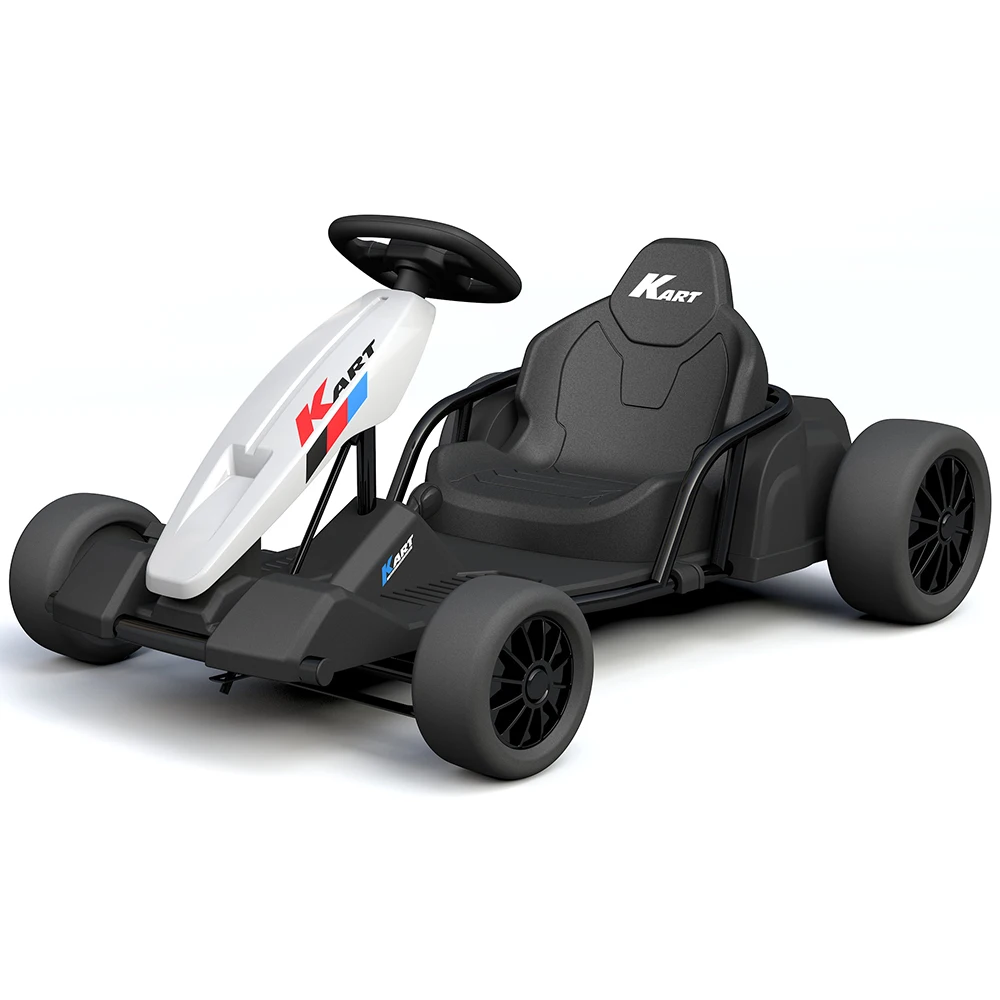 XJD Electric Go Kart 12V 7Ah Battery Powered Pedal Go Karts for 3+