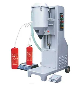 Howdy High Quality Refill Dry Chemical Powder Fire Extinguisher Filling Machine of Refill Equipment for Sale Wooden Box 20~80mm