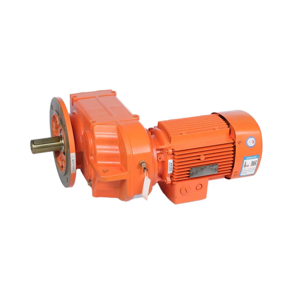 F67 FA67 FF67 FAF67 Small Right-angle Shaft Reducer Hollow Shaft Flange Type Double Shaft Output Helical Gearbox