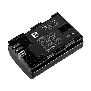 FB-LP-E6  Rechargeable Batteries Lithium Ion Digital Camera Battery LP-E6 for Canon Dslr Camera 5d 5ds 6d R5 R6 Mark Ii Iv Iii