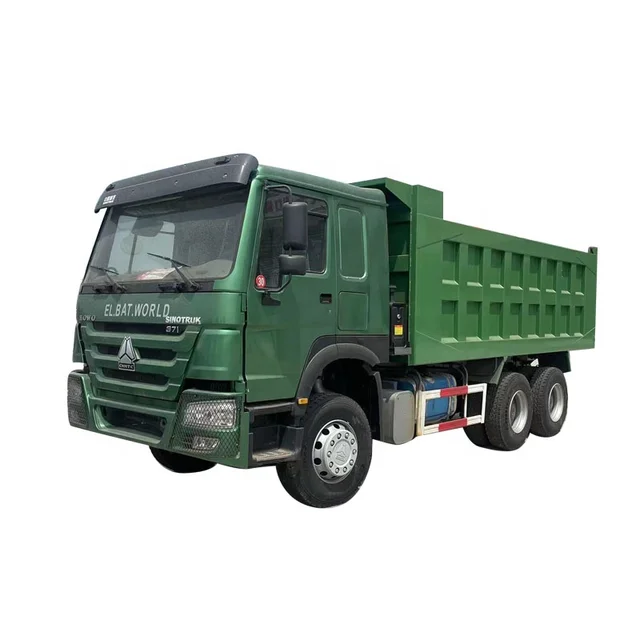 10 wheels 375HP 371hp used Sino dump trucks  heavy truck sinotruk 6x4 tipper Howo Tipper Truck with good condition for sale