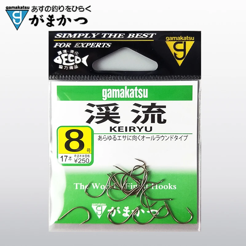 Различные размеры, прямые изогнутые рыболовные крючки Gamakastu, крючки с бородкой из высокоуглеродистой стали, японская Рыболовная Снасть