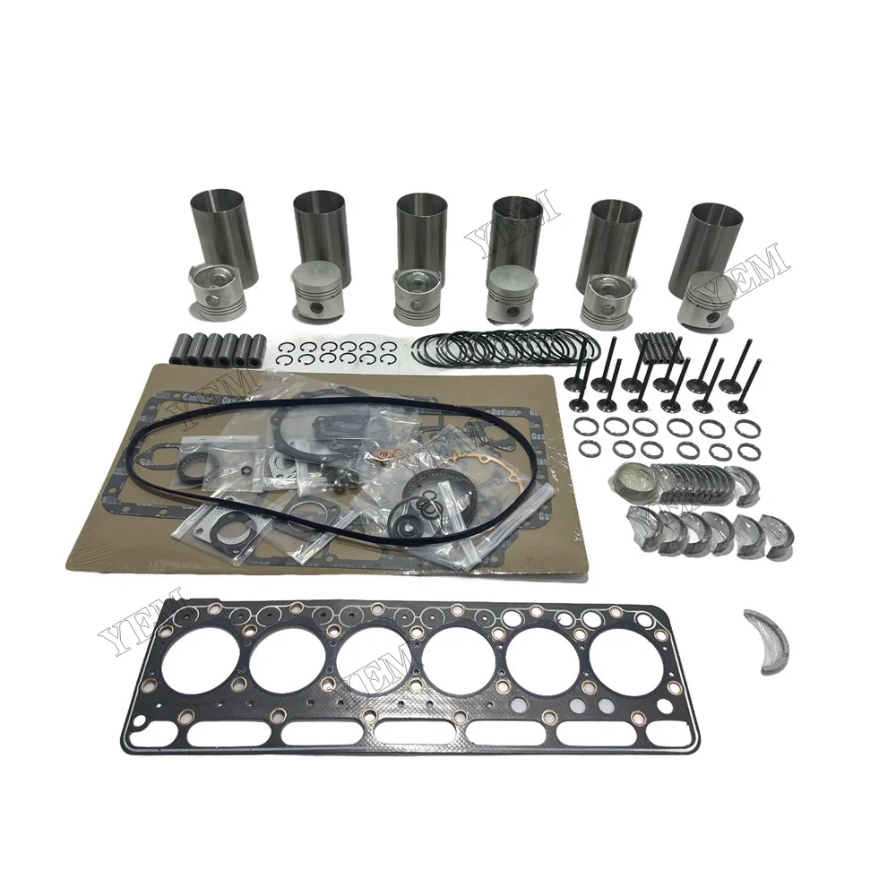 Overhaul Rebuild Kit for Kubota S2600 Engine M4050 Tractor