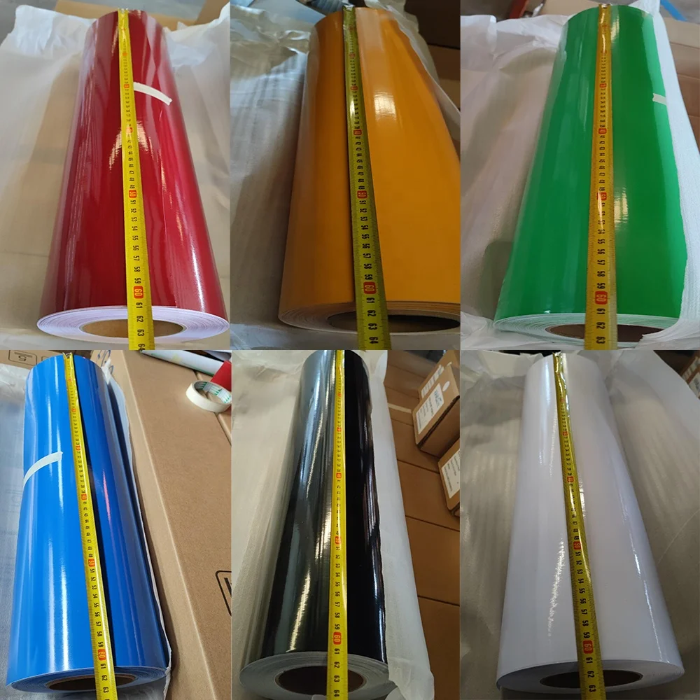 Advertising Permanent Color Vinyl Sticker for Cutting Sign Letters Cutting Plotter PVC Vinyl Stickers