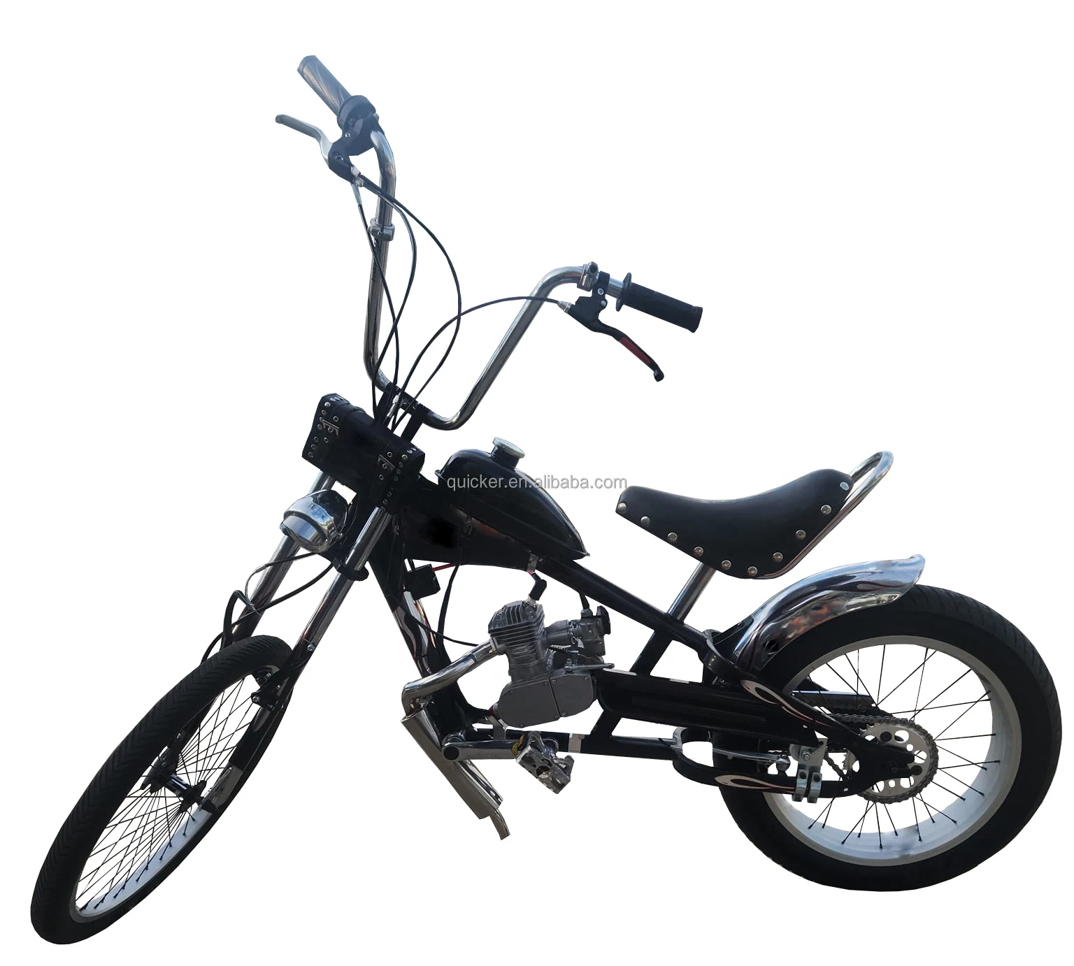 Phantom 85 Ver.3 Chopper Bike Beach Cruiser Petrol Gas Bike Motor 2 Stroke 85cc 80cc Bicycle Engine