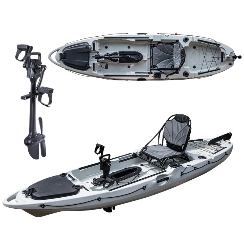 Kayak De Pesca Kayak Double Seat Fishing With Rudder For Sale Pick Up At  The Port - AliExpress